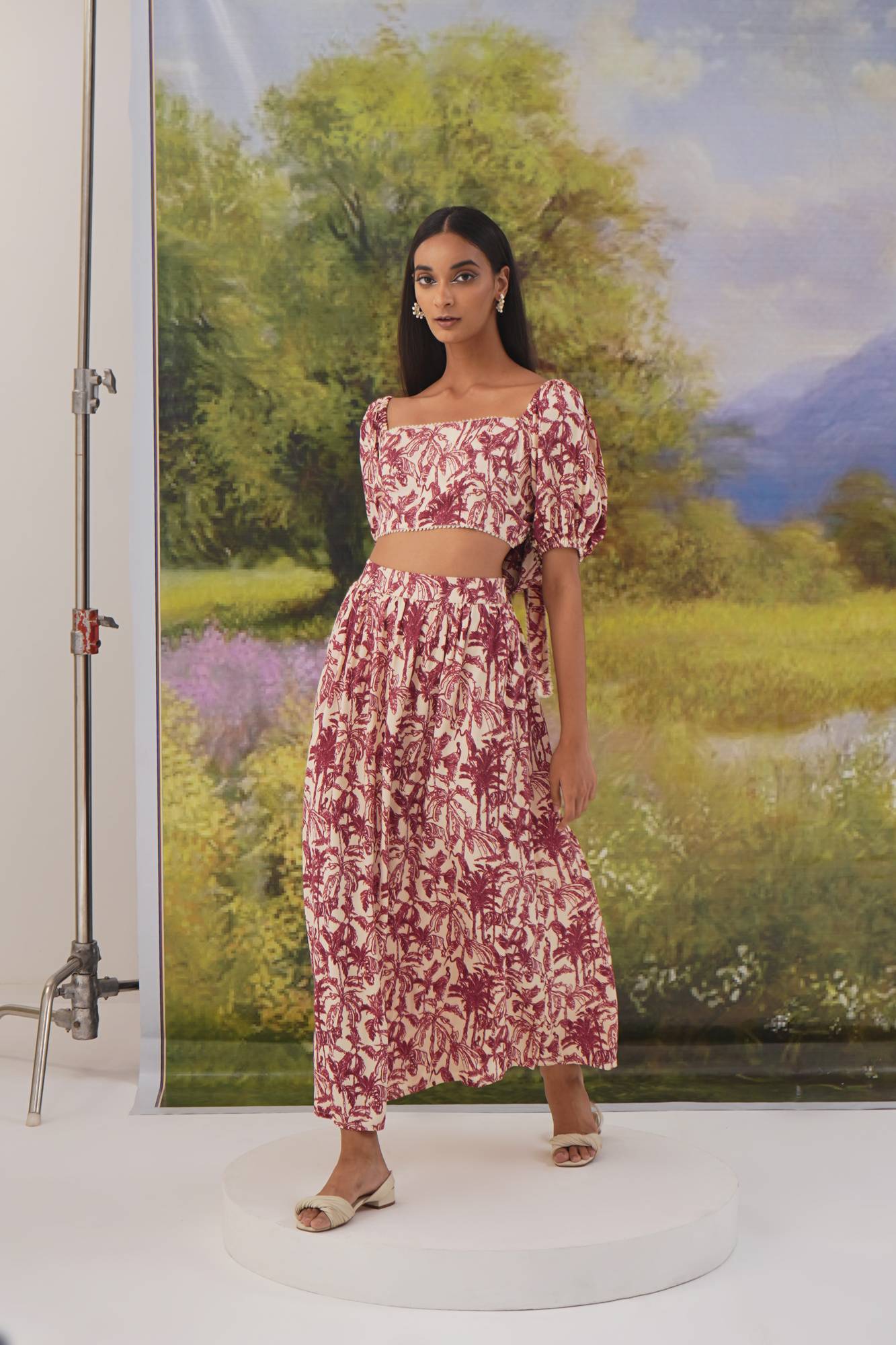 Ragusa Modal Satin Skirt