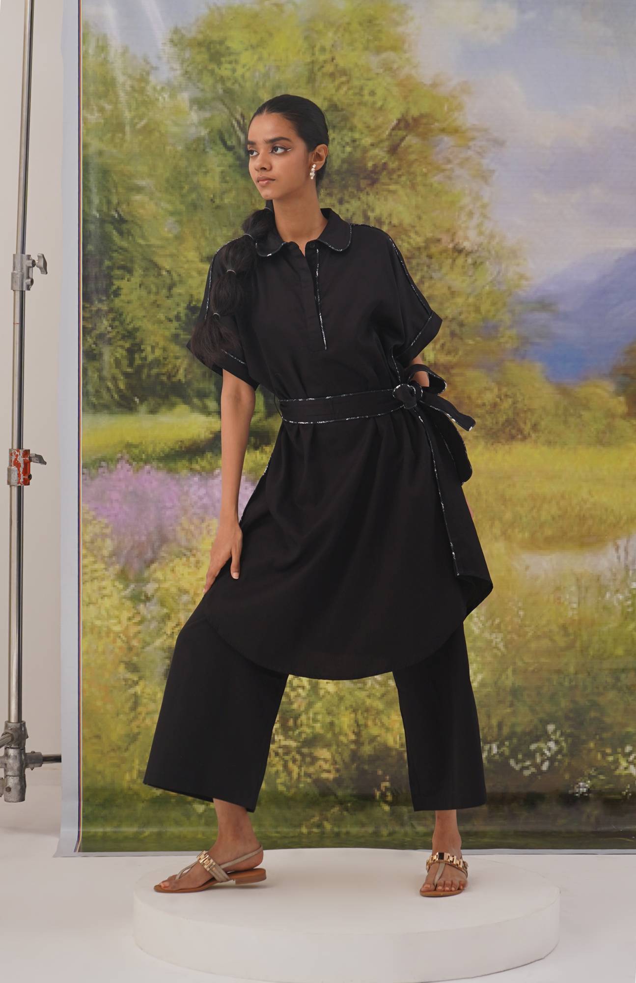 Palmyra Cotton Satin Co-ord Set