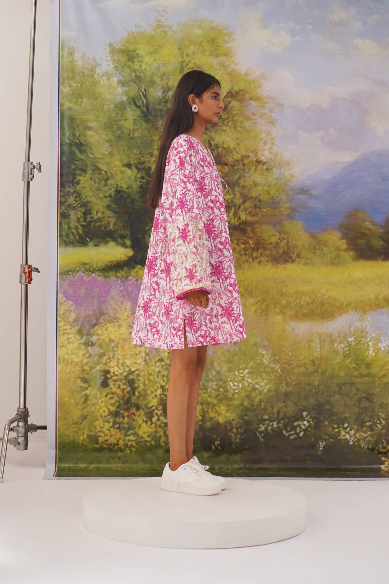 Aland Cotton Linen Dress
