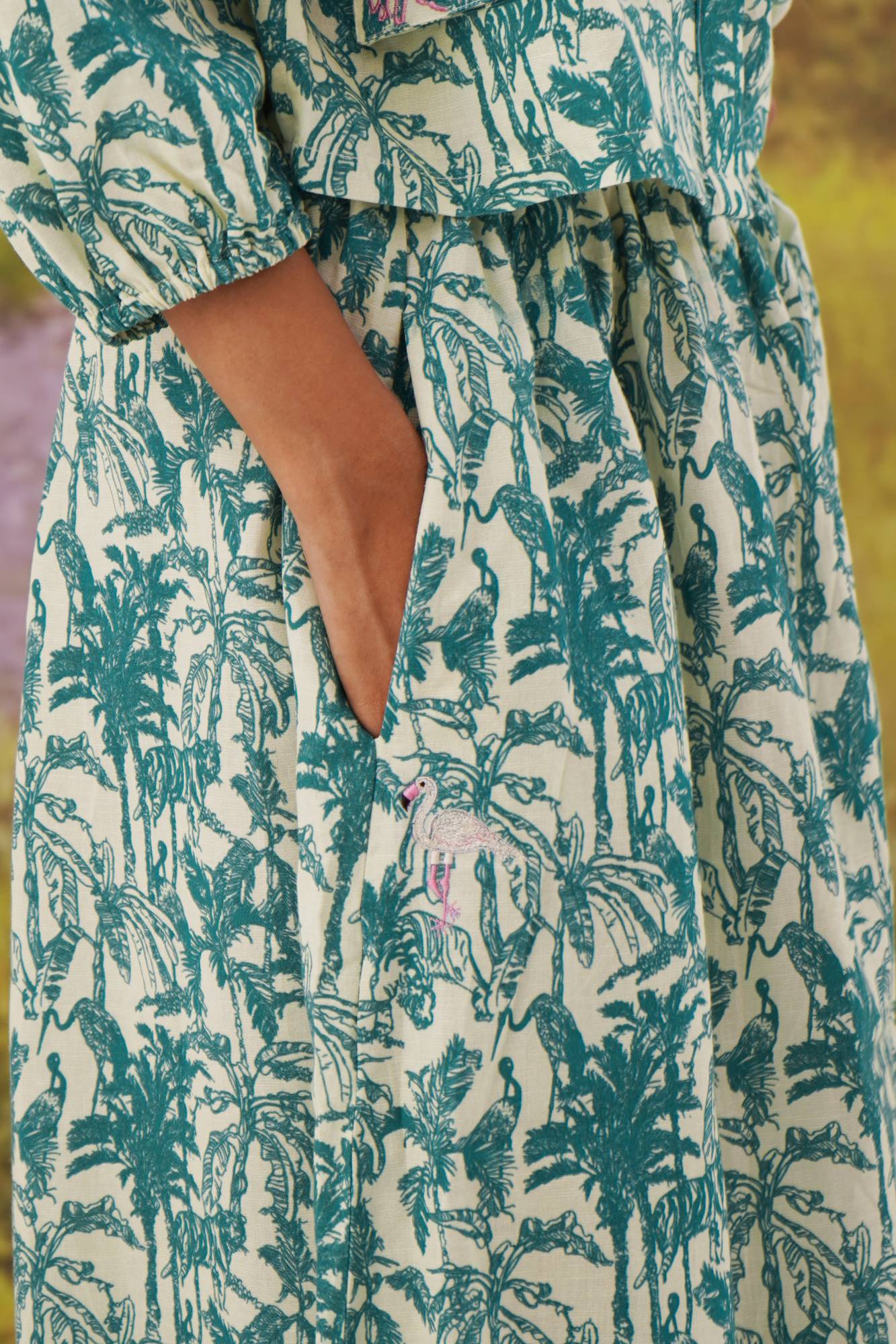 Aoraki Cotton Linen Skirt