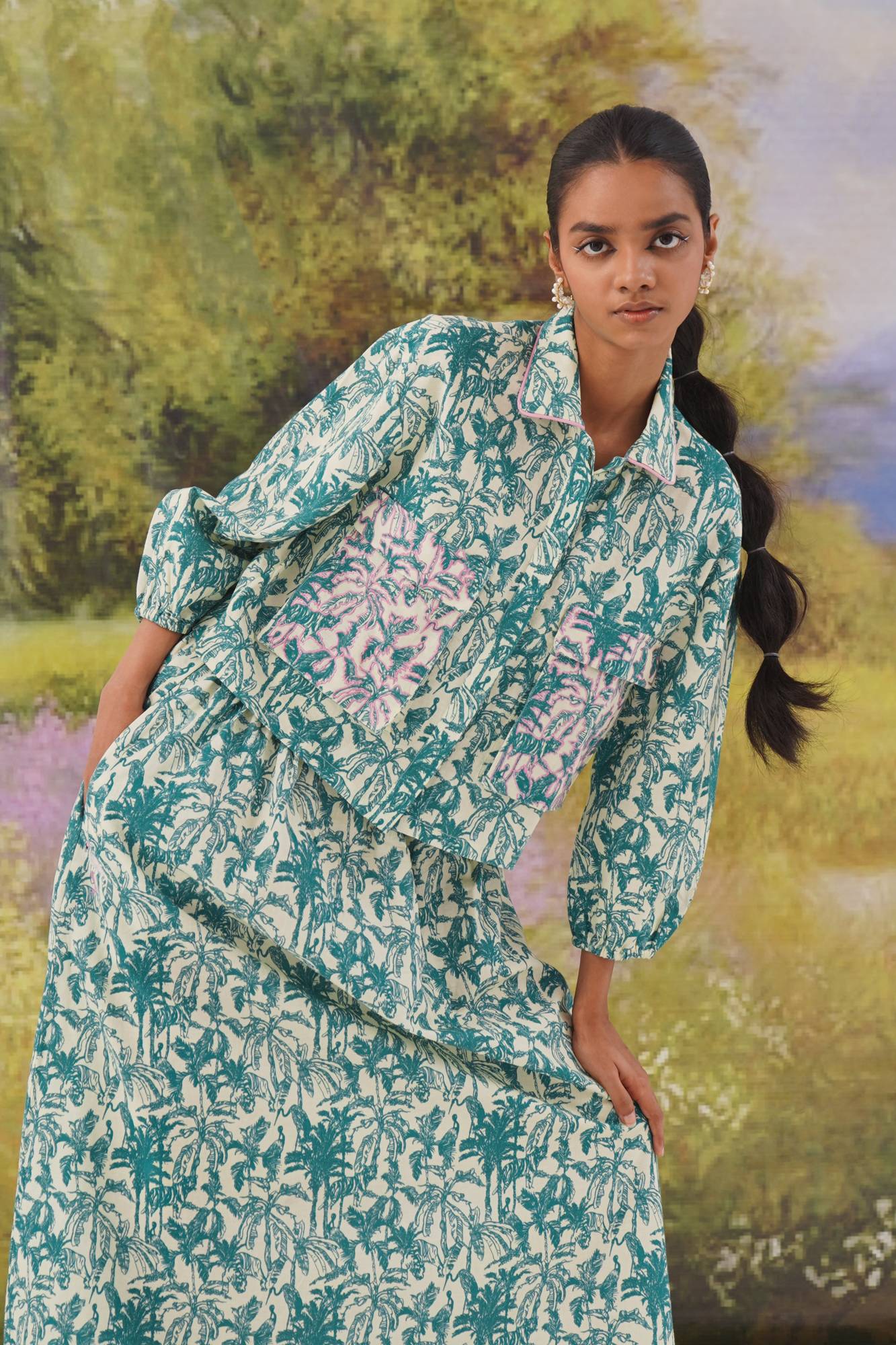 Bolivia Cotton Linen Jacket