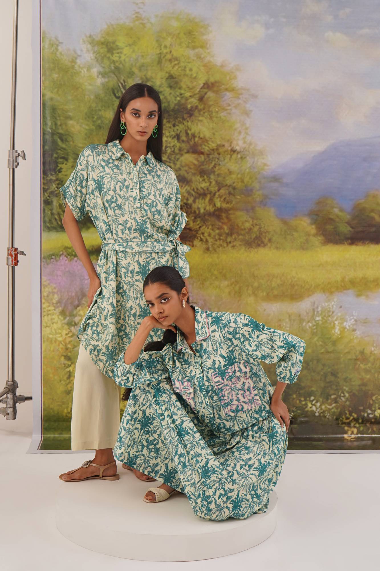 Garmisch Modal Satin Co-ord Set