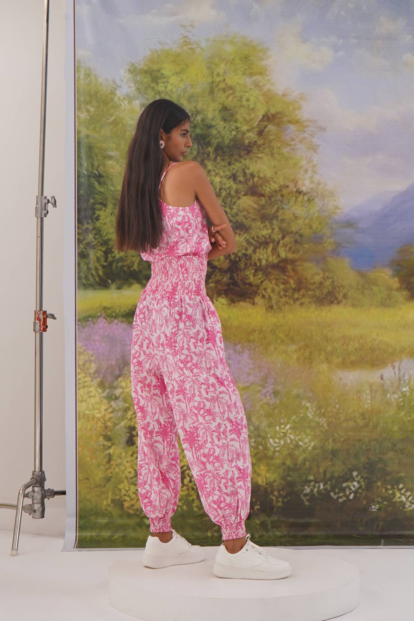 Bocas Cotton Linen Joggers