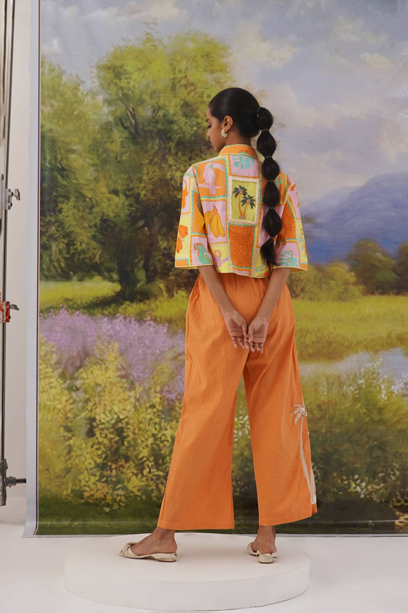 Shibham Poplin Pants