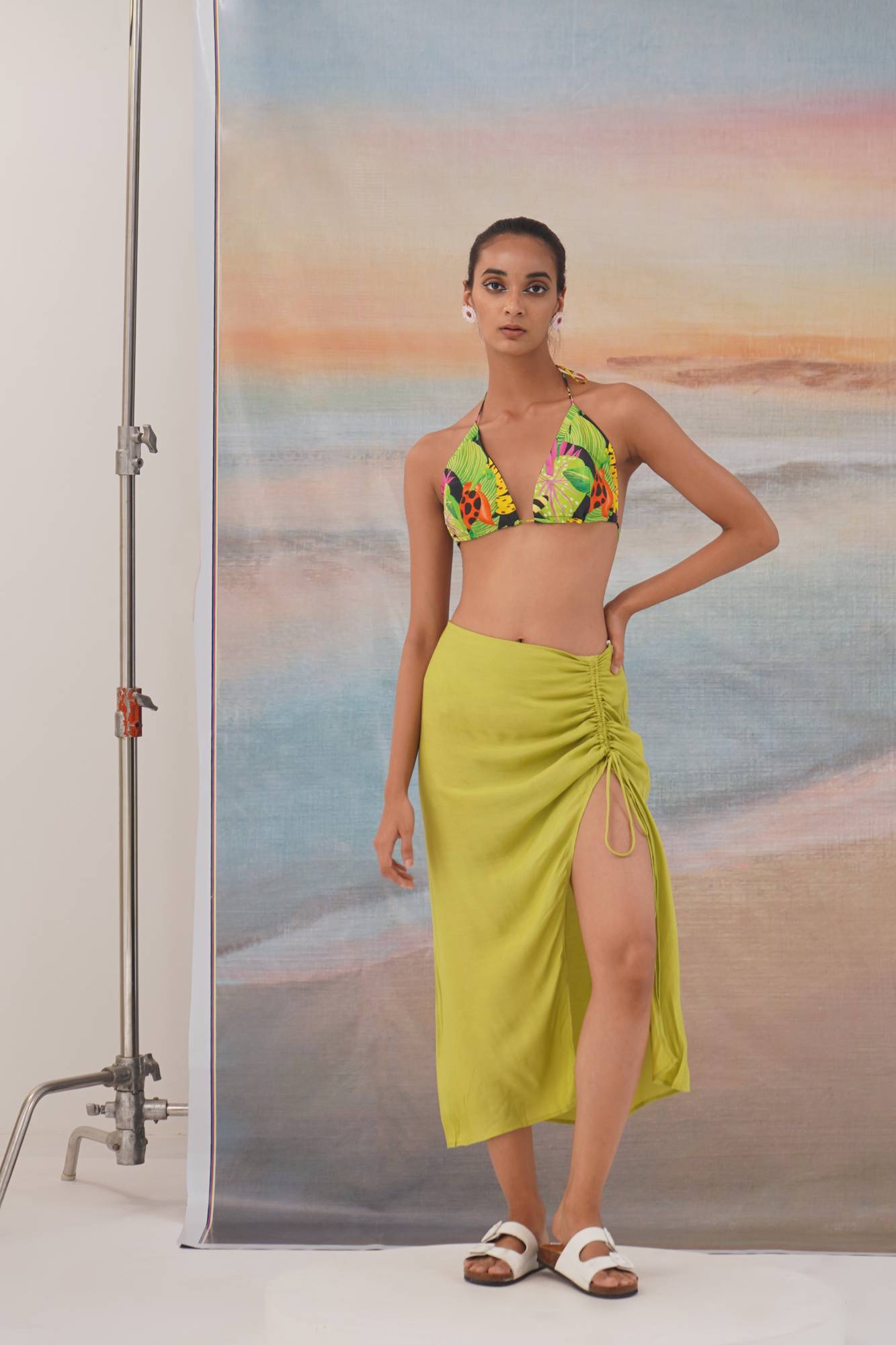 Sagano Modal Satin Skirt