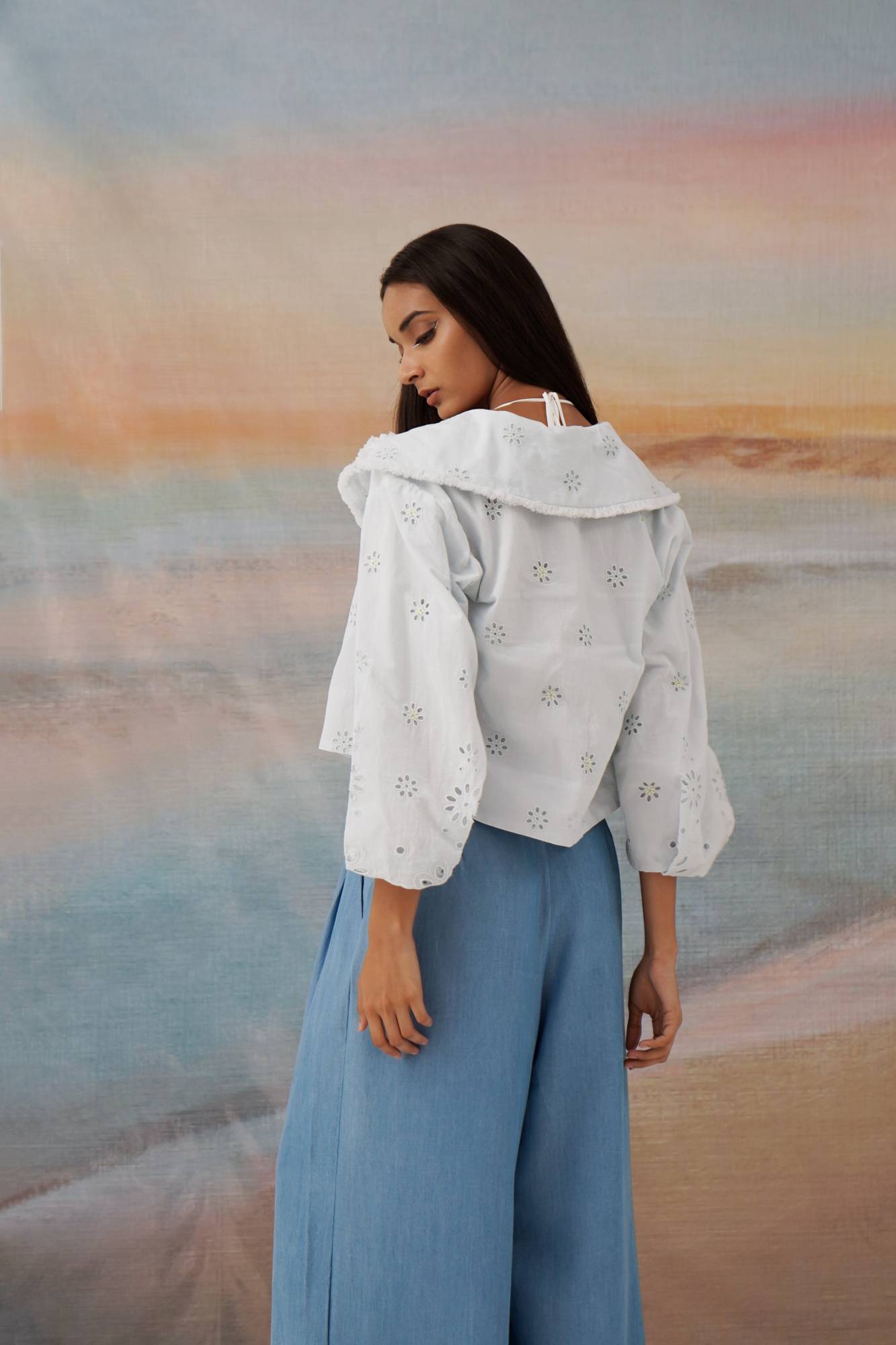 Montreal Cotton Schiffli Jacket