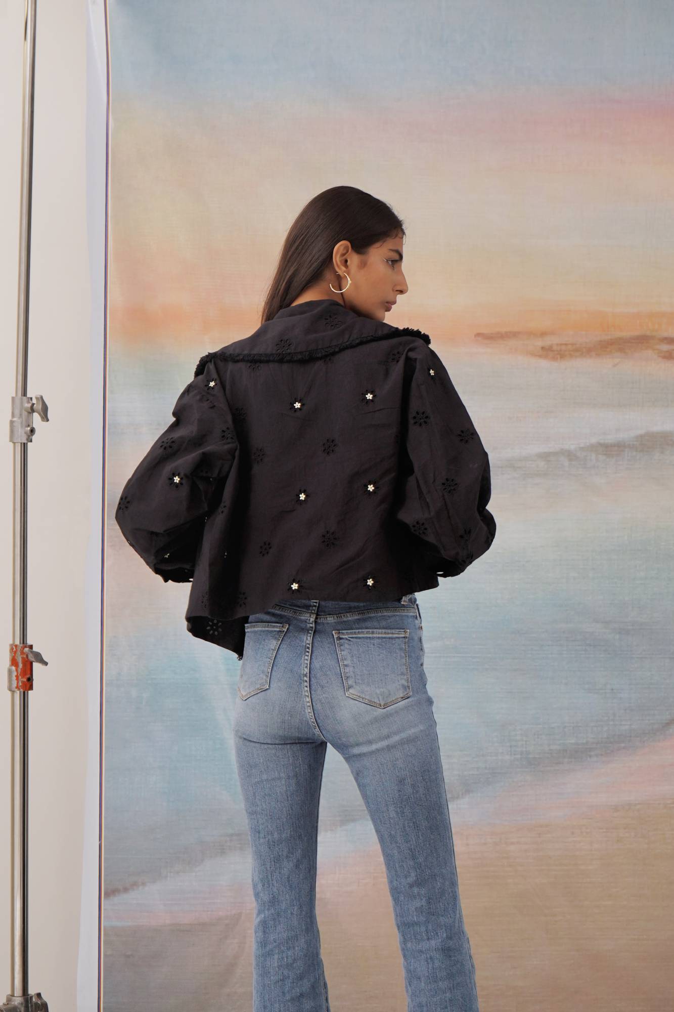 Montreal Cotton Schiffli Jacket