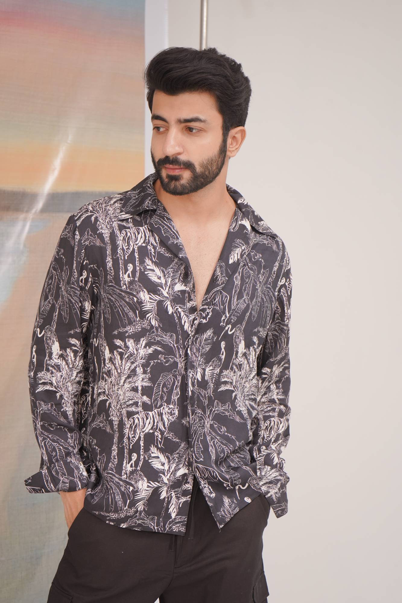 Pulau Cotton Linen Shorts