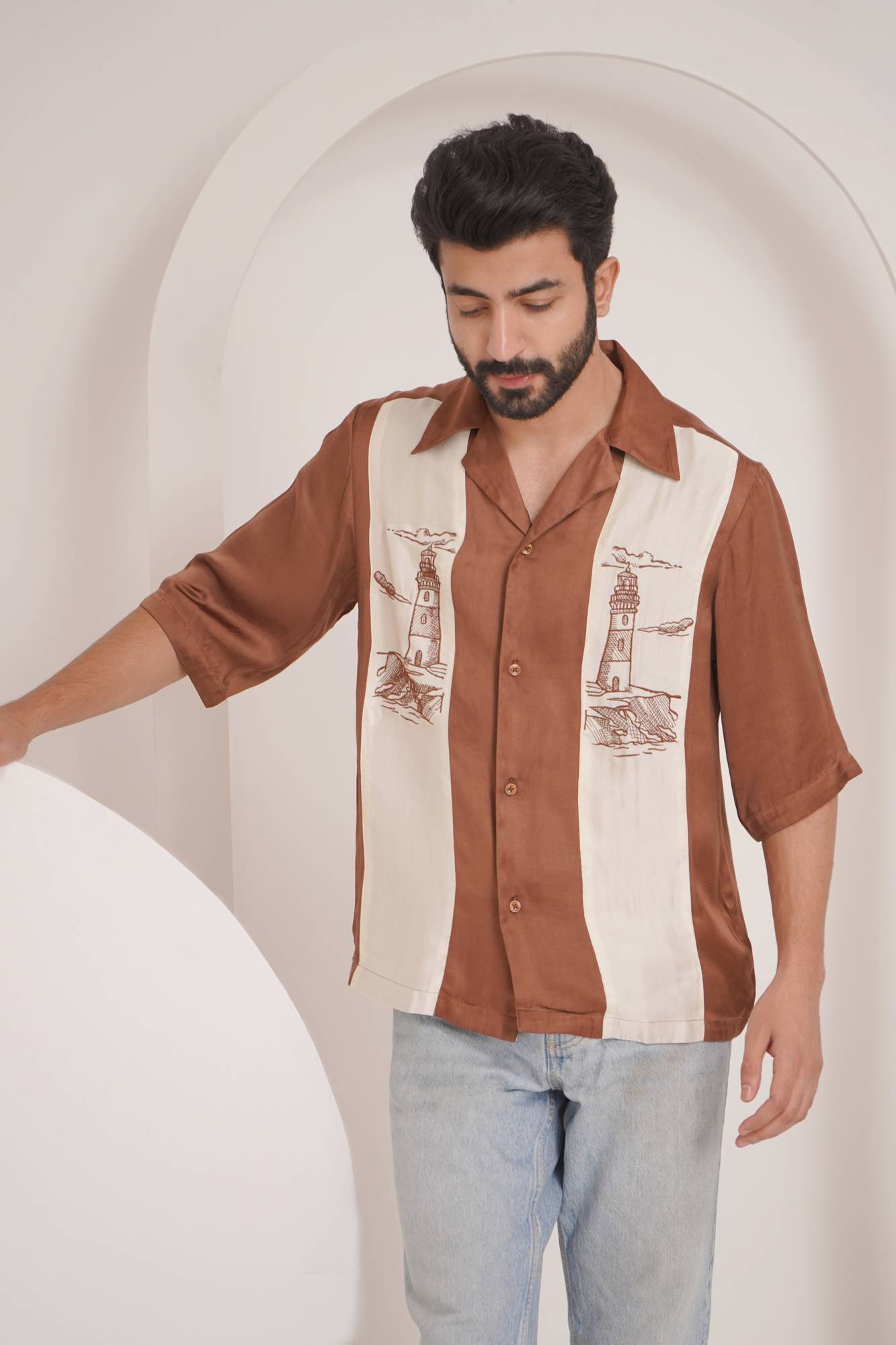 Cameron Modal Satin Shirt