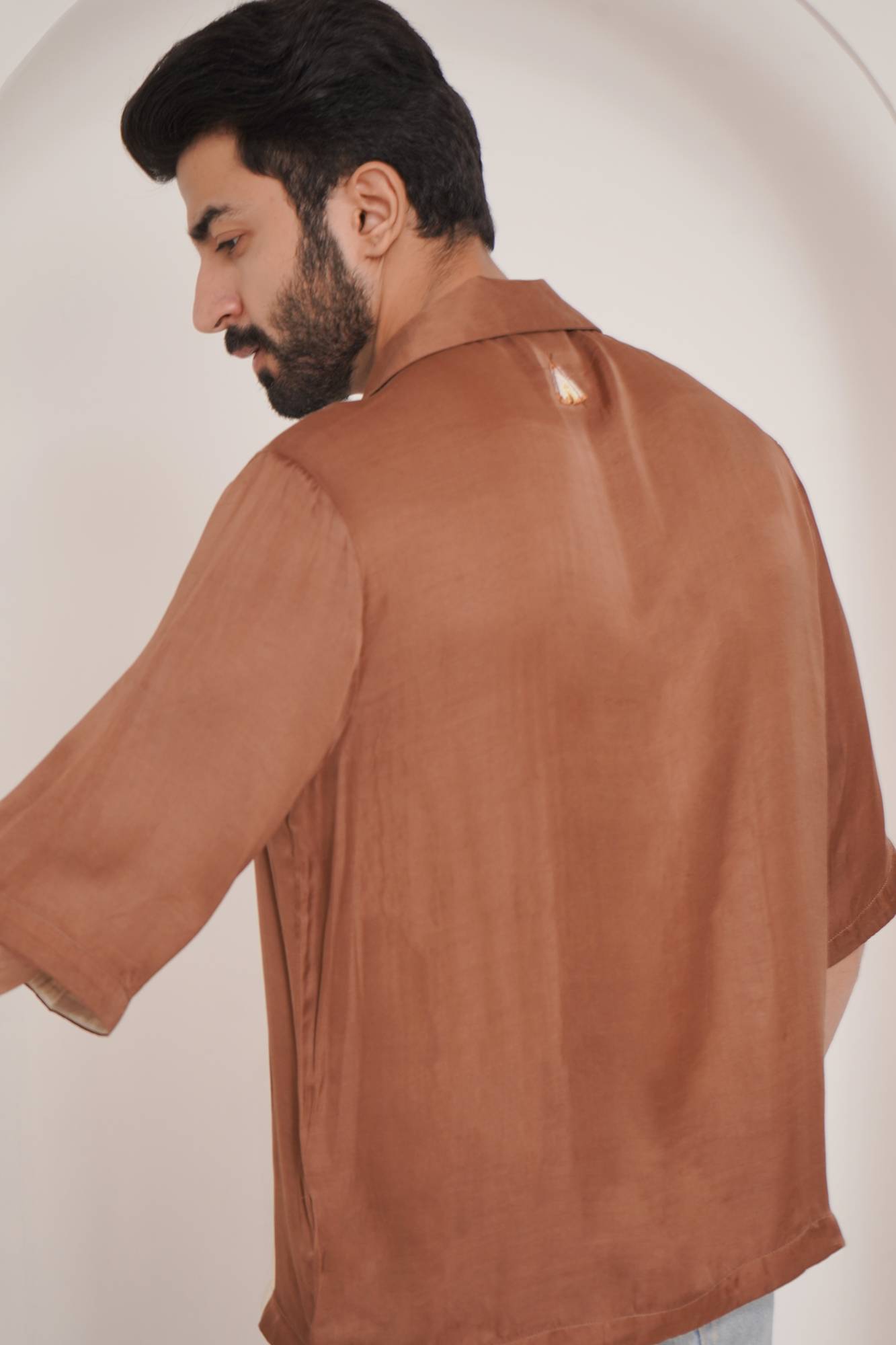 Cameron Modal Satin Shirt