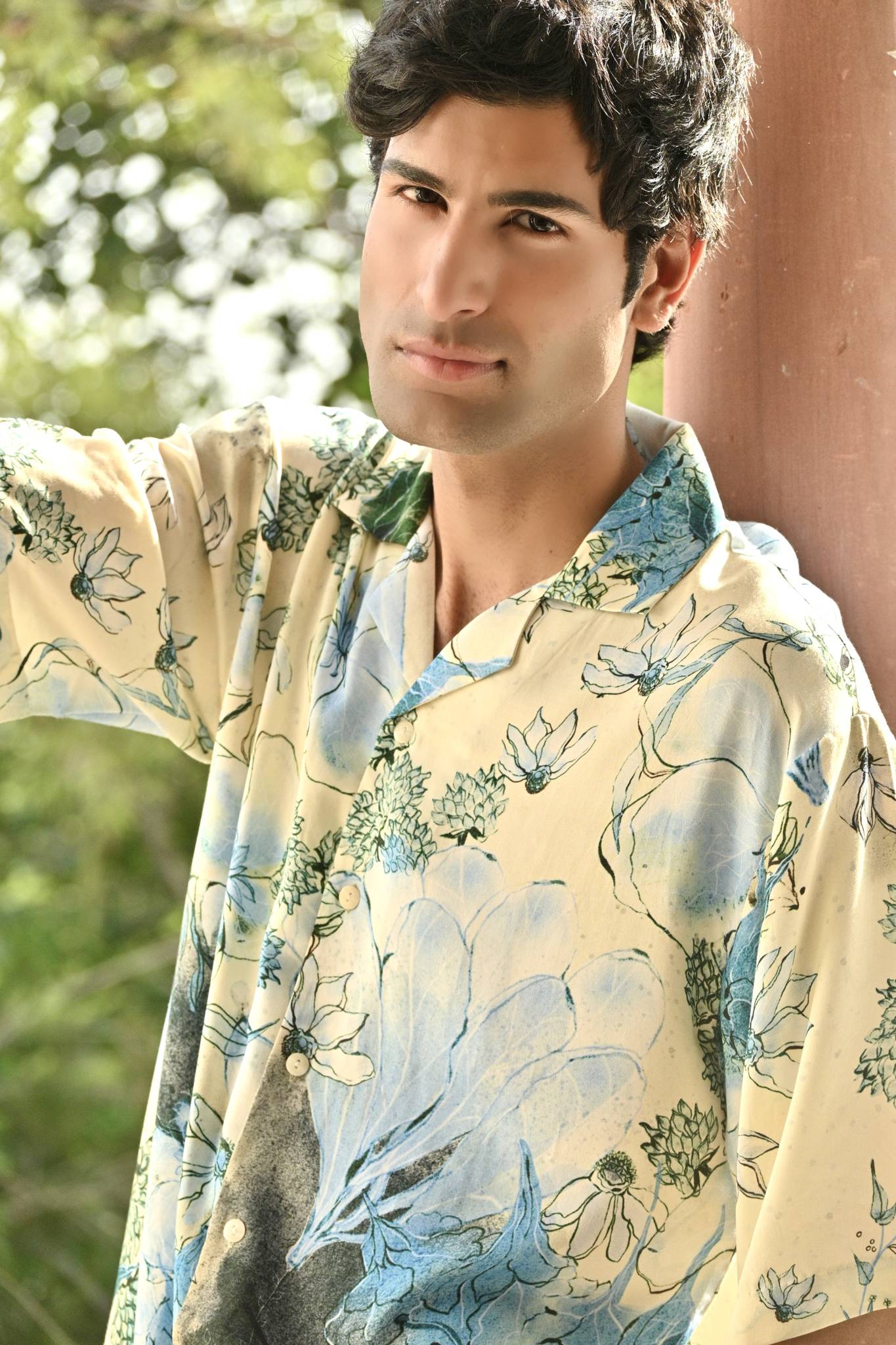 Blue Patio Shirt - Ted Ferde