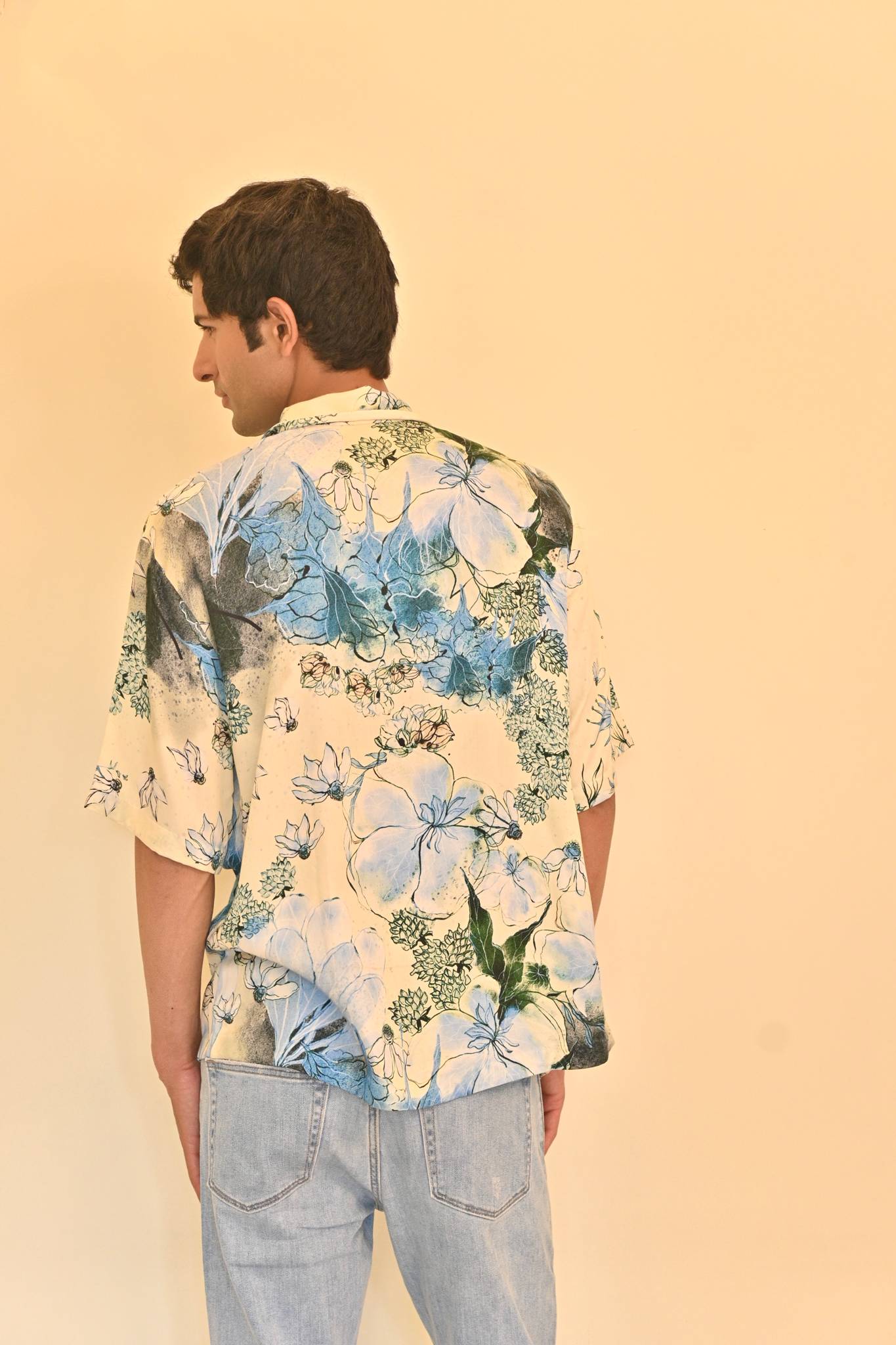 Blue Patio Shirt - Ted Ferde