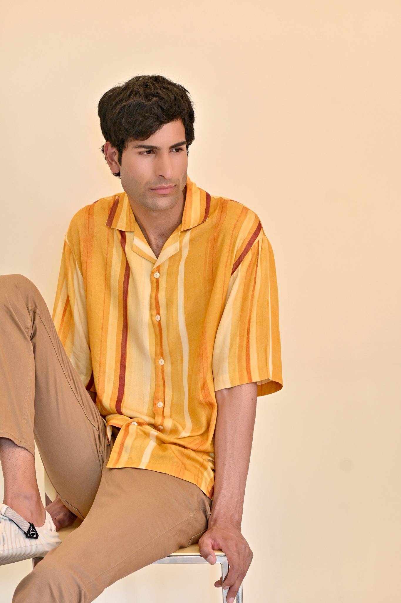 Crema Stripe Shirt - Ted Ferde