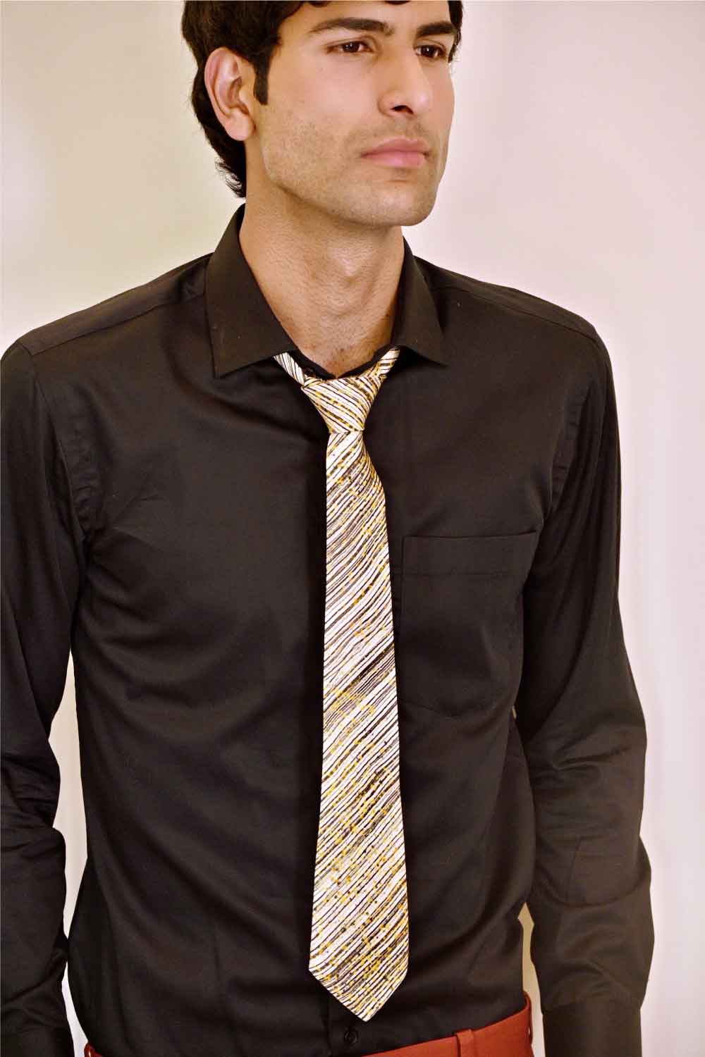 Kahlua Stripe Tie - Ted Ferde