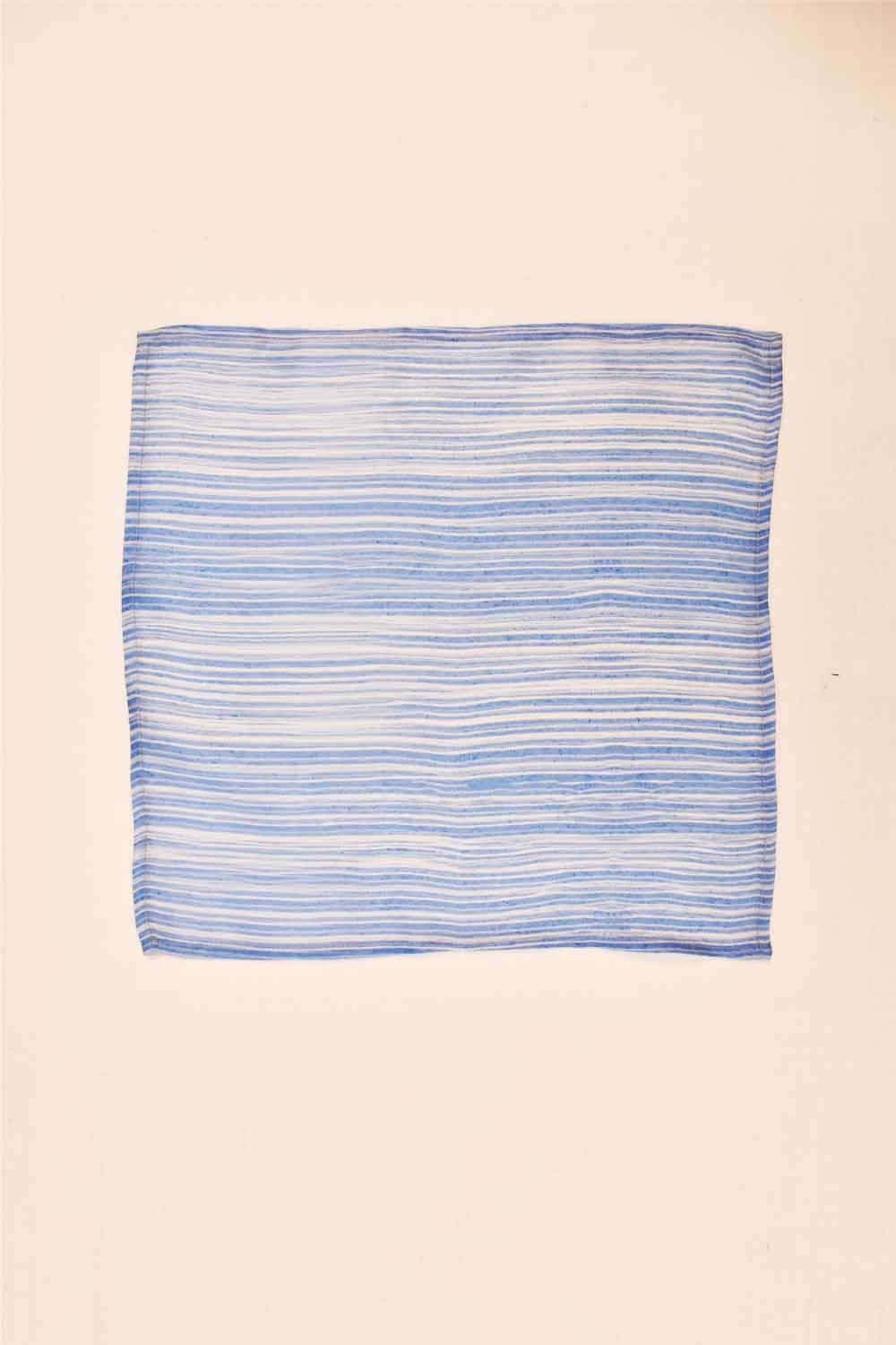 Ocean Stripe Pocket Square - Ted Ferde