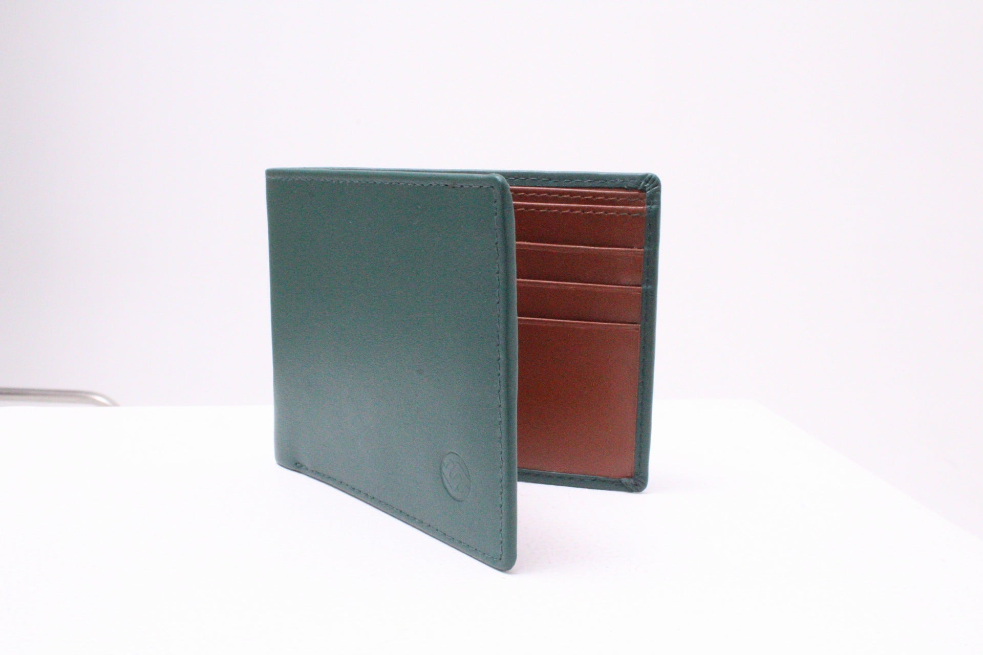 Tropical Teal PU Wallets for Men