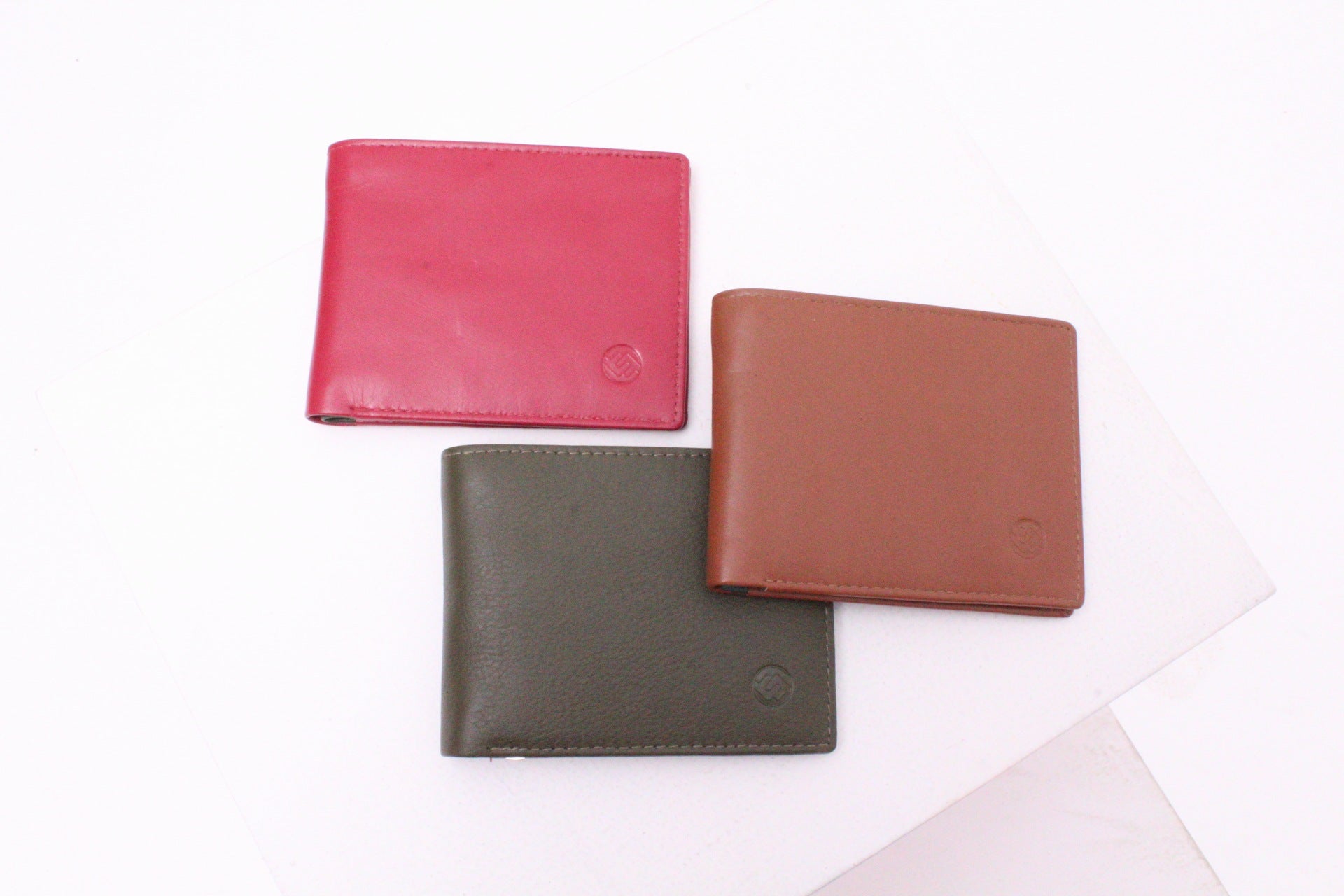 Hibiscus Harmony PU Wallets for Men