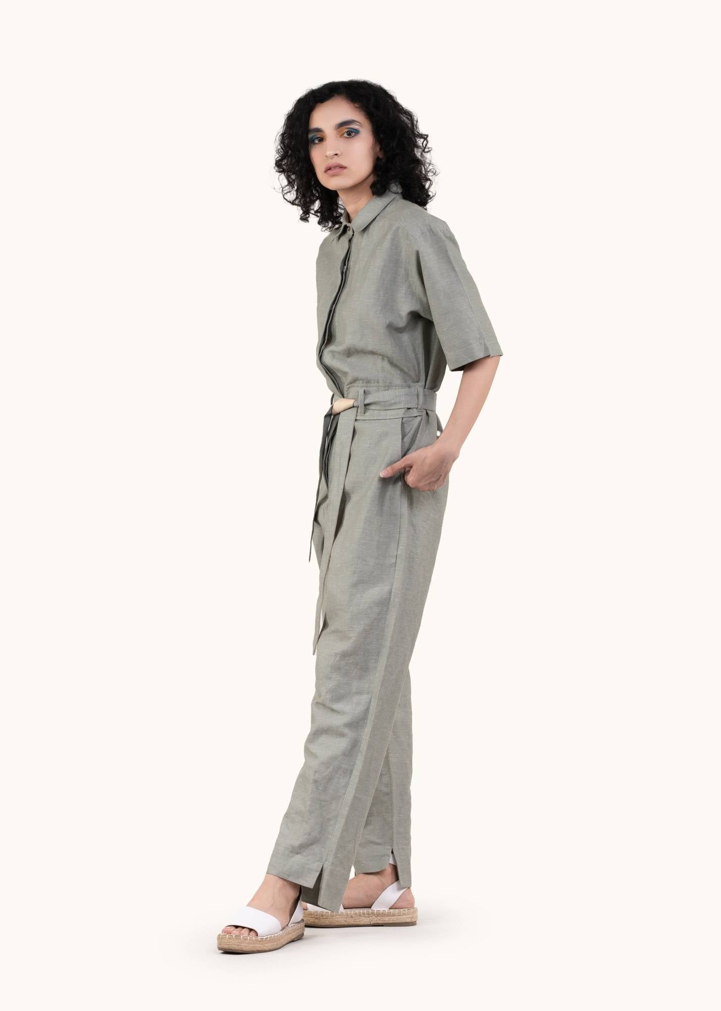 Sage jumpsuit