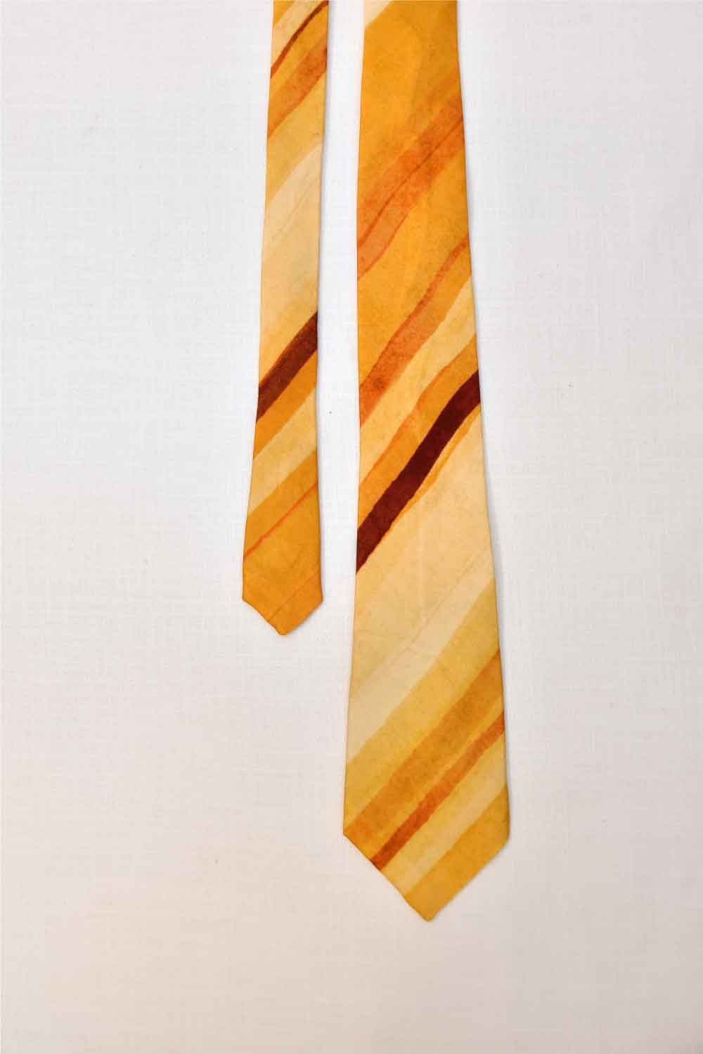 Crema Stripe Tie - Ted Ferde